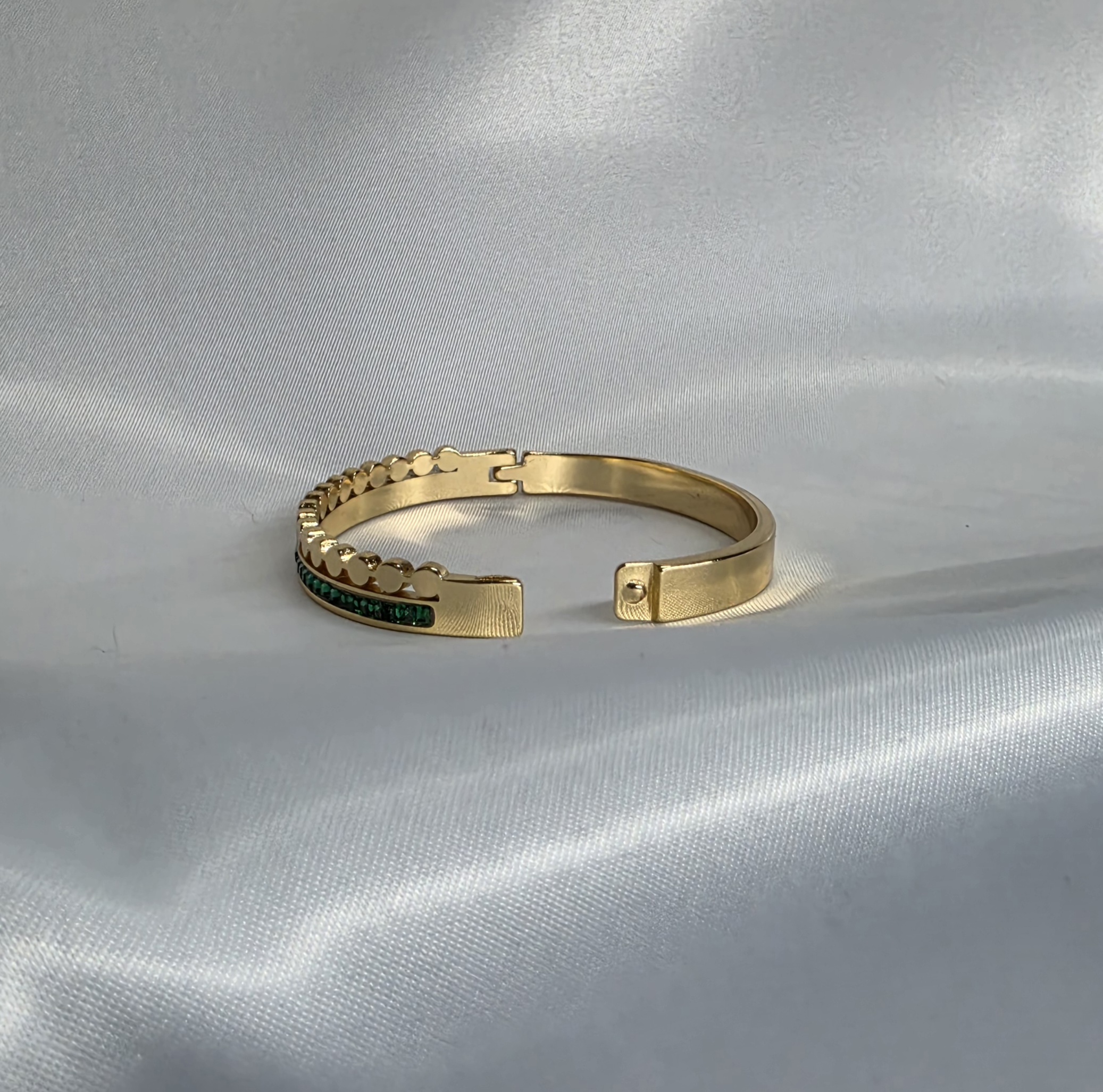 Emerald Line Gold Kada — view 3